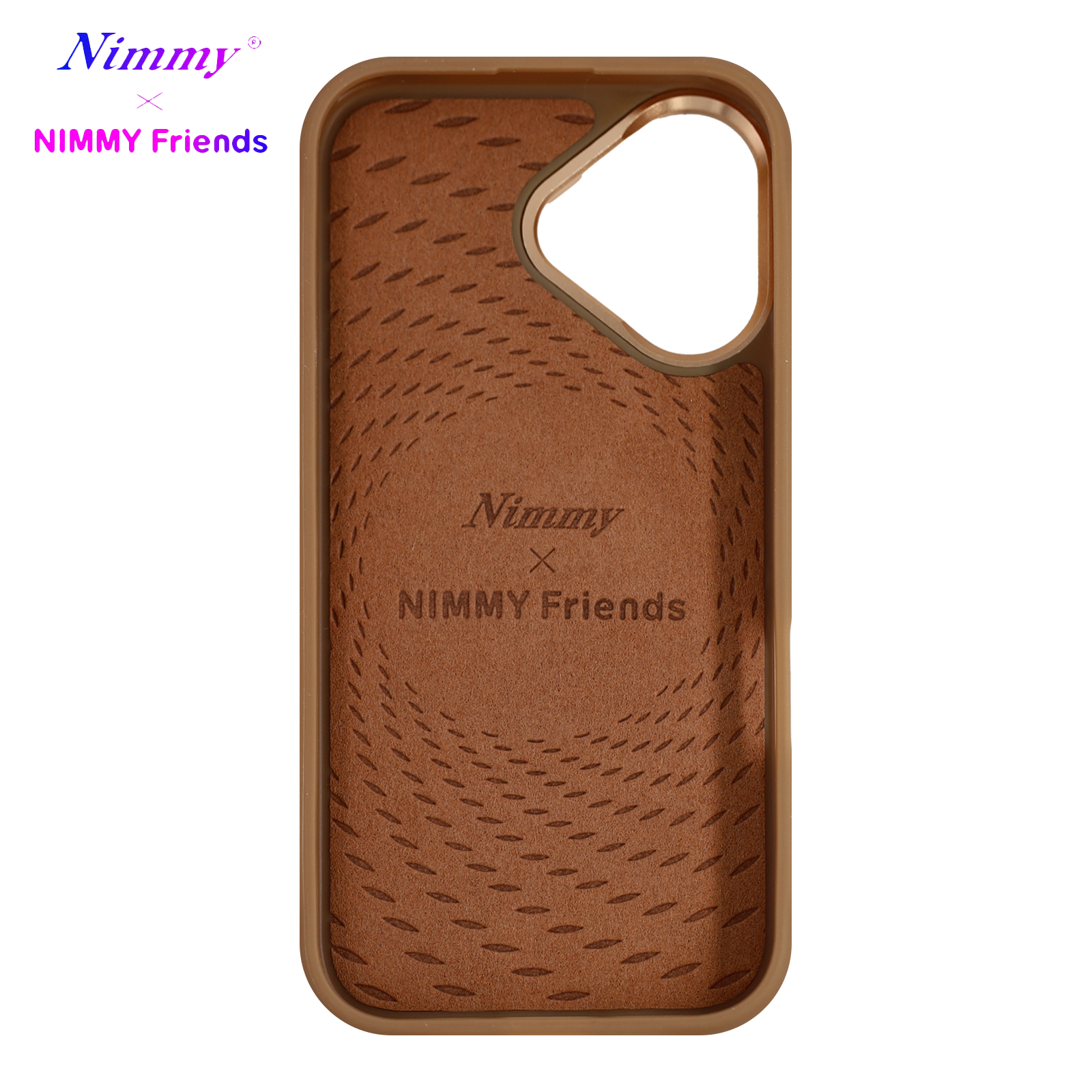 NIMMY iPhone 16 3D Gerçek Nakış İşlemeli Kabartmalı Gözlük Fermuar Mont Ayıcık Detaylı Cool Cute 2.0 Silikon Kılıf