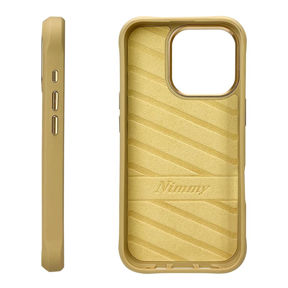 NIMMY iPhone 16 Pro 3D Gerçek Nakış İşlemeli Kabartmalı Gözlük Fermuar Mont Kedicik Detaylı Cool Cute 2.0 Silikon Kılıf