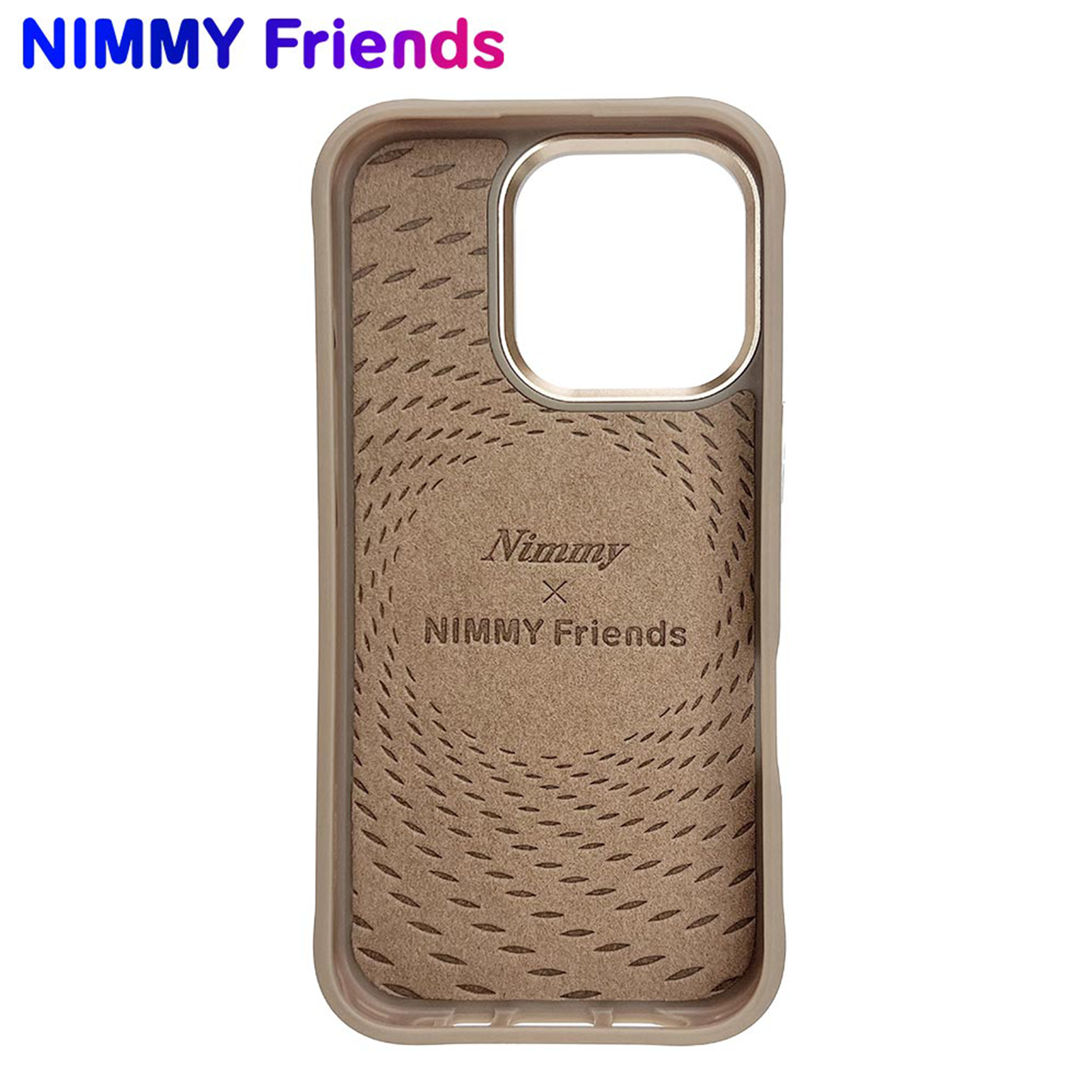 NIMMY iPhone 16 Pro Max 3D Değiştirelebilir MagSafe Özellikli Standlı Nakış ve Fermuar İşlemeli Köpek Animal Protection Silikon Kılıf