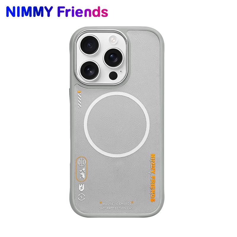 NIMMY iPhone 16 Pro Max 3D Değiştirilebilir MagSafe Özellikli Protection Silikon Kılıf