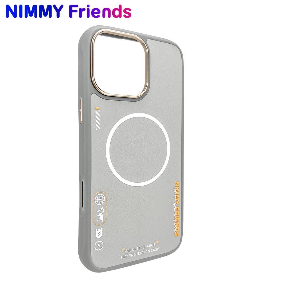 NIMMY iPhone 16 Pro Max 3D Değiştirilebilir MagSafe Özellikli Protection Silikon Kılıf