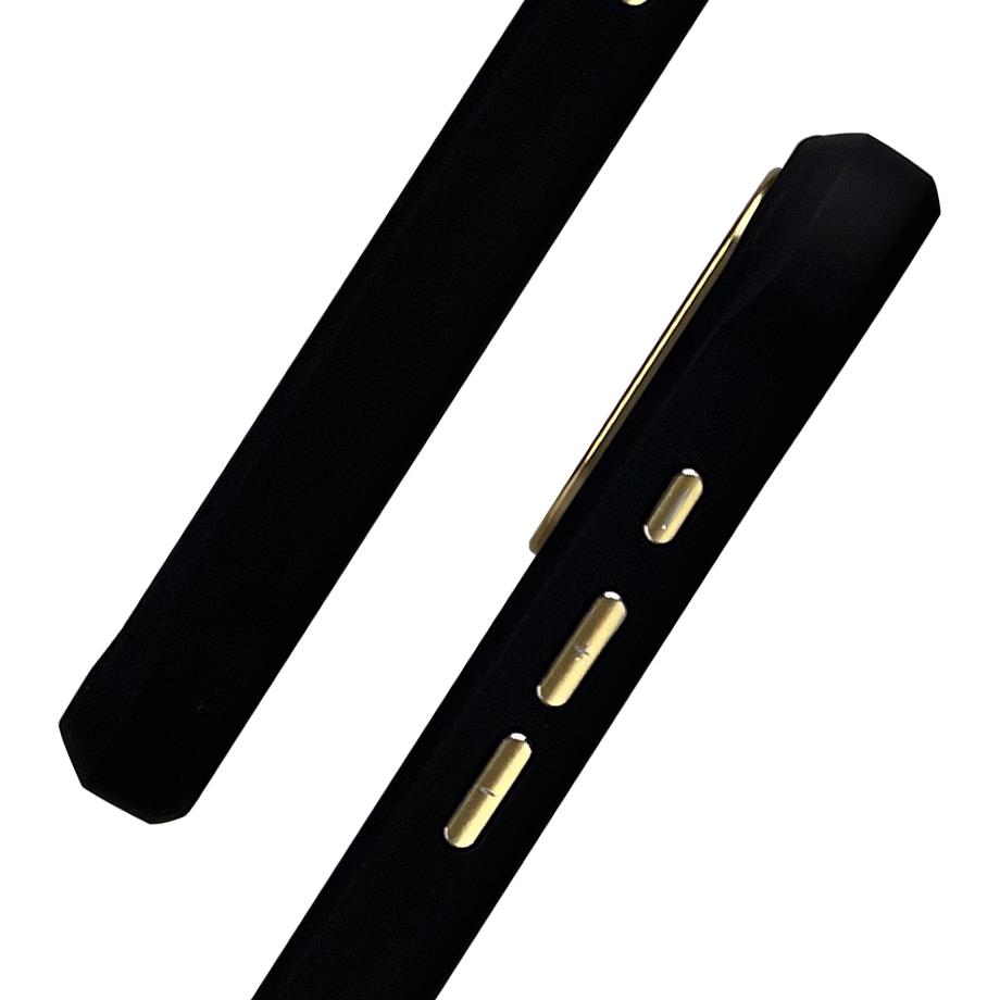 NIMMY iPhone 16 Pro Max 3D Gerçek Nakış İşlemeli Kabartmalı Gözlük Fermuar Mont Gorilla Detaylı Cool Cute 2.0 Silikon Kılıf