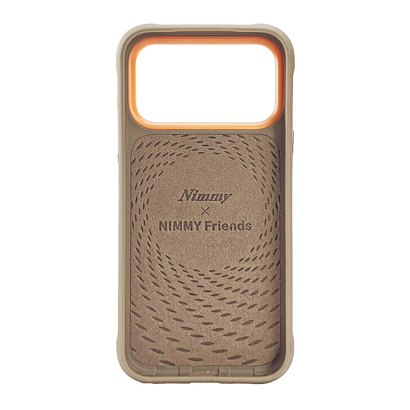 NIMMY iPhone 18 Pro Max Uyumlu Gerçek Nakış İşlemeli Köpek Desenli Nimmy Telefon Kılıfı