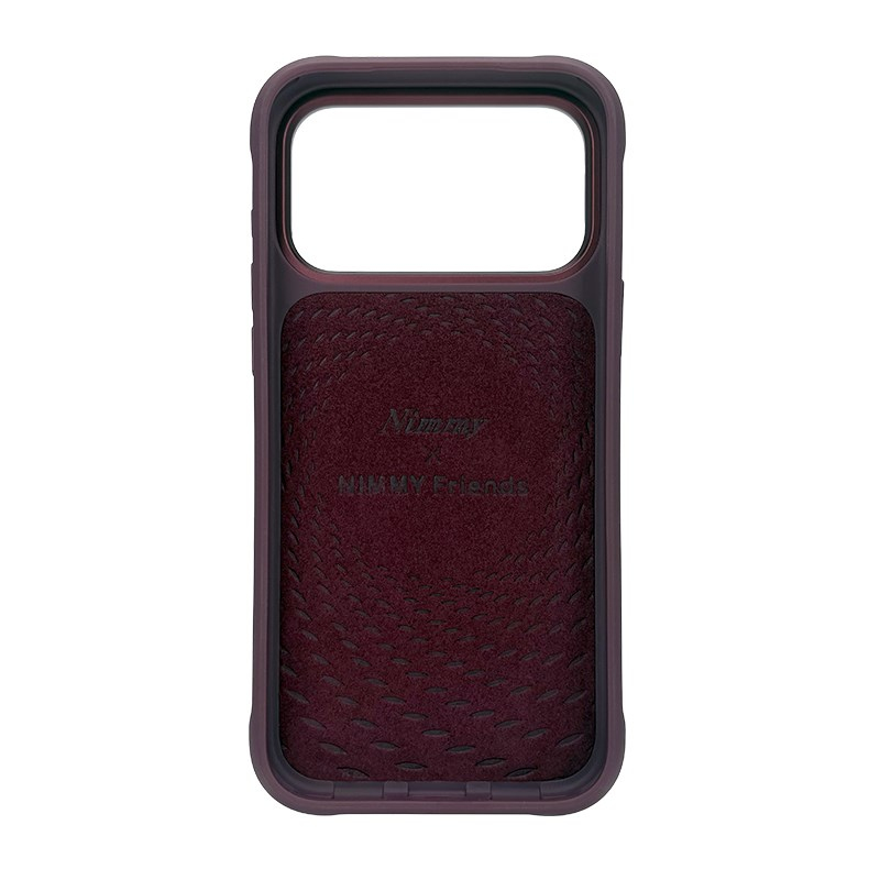 NIMMY iPhone 18 Pro Max Uyumlu MagSafe Özellikli Gerçek Kot Kaplamalı Metal Tuşlu Nimmy Kılıf
