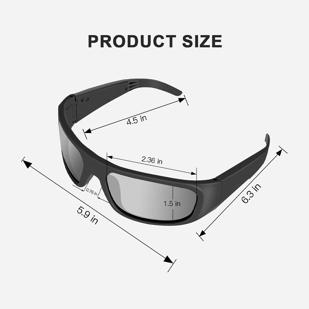 Oho SunShine Oho SunShine T8 Pro 5.2 Wireless Akıllı Smart Gözlük 