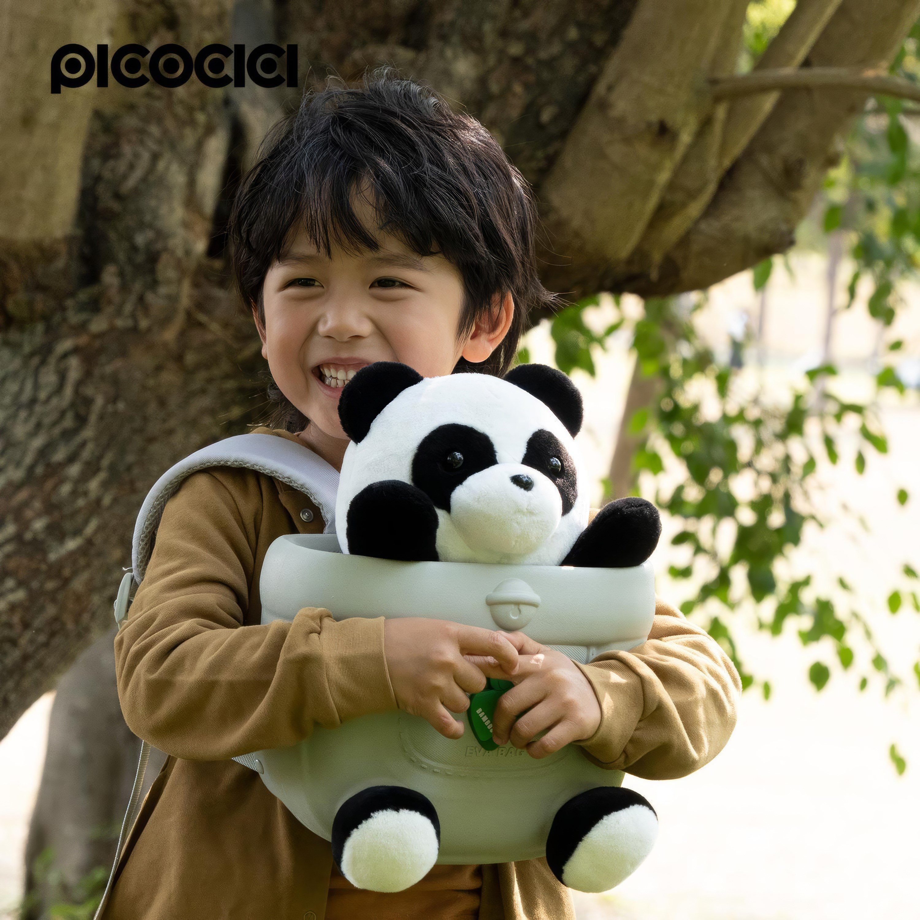 Pıcocıcı Pıcocıcı Doll BackPack Gri Figürlü Çocuk Sırt Çantası