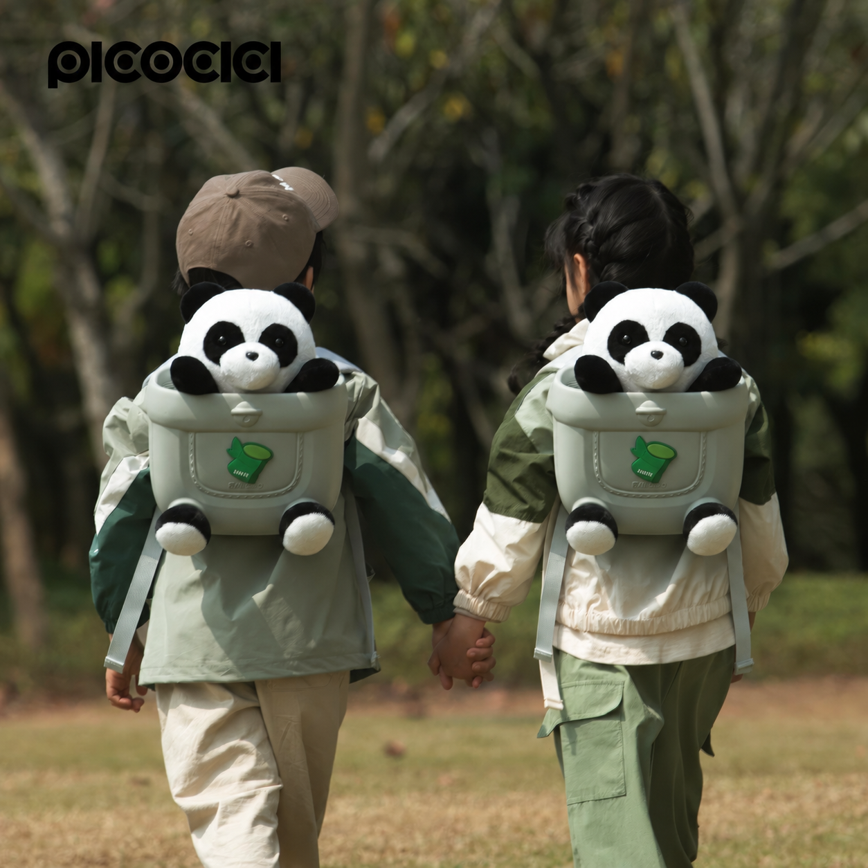 Pıcocıcı Pıcocıcı Doll BackPack Gri Figürlü Çocuk Sırt Çantası