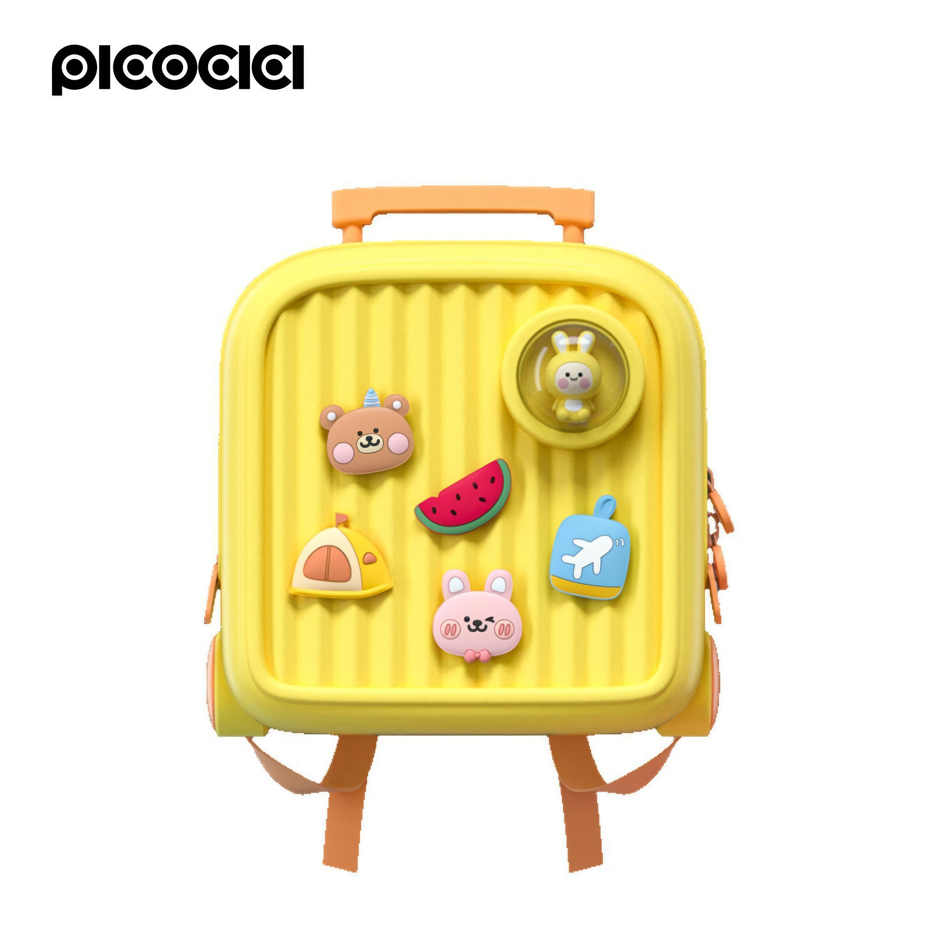Pıcocıcı Pıcocıcı Travel Büyük BackPack Sarı Figürlü Çocuk Sırt Çantası