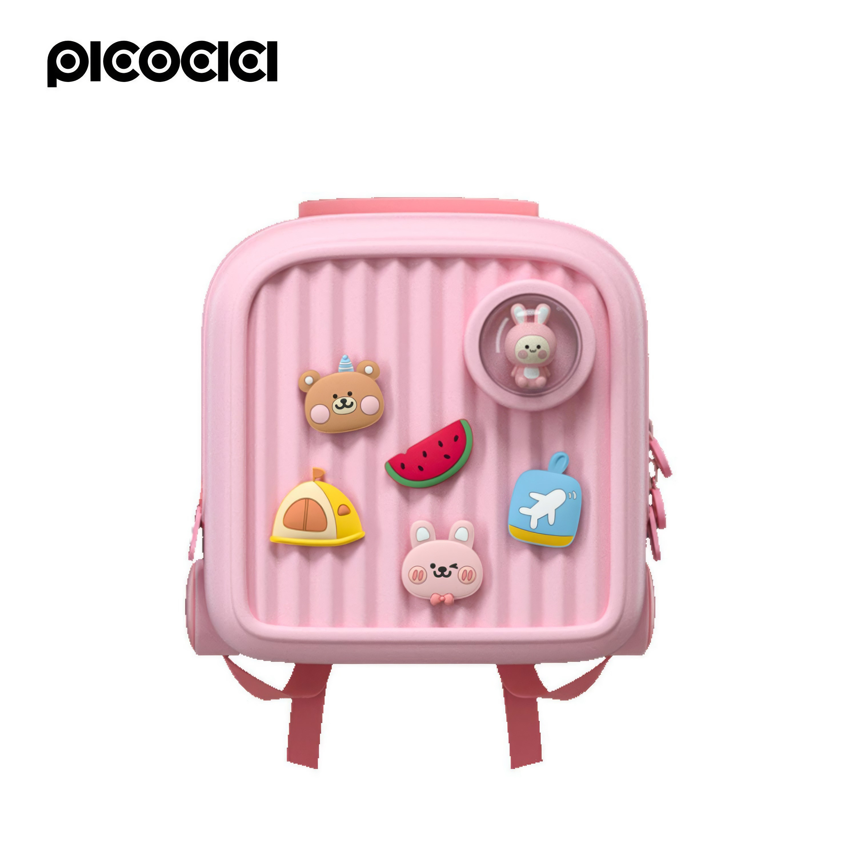 Pıcocıcı Pıcocıcı Travel Büyük BackPack Pembe Figürlü Çocuk Sırt Çantası