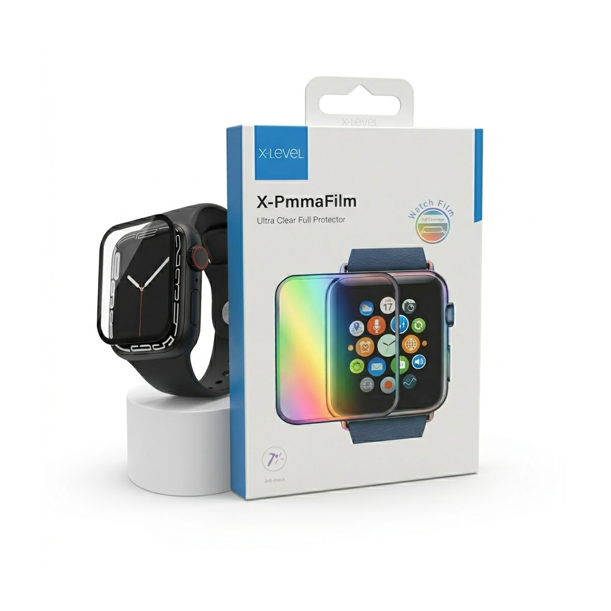 X-LEVEL X-Pmma 44MM Ultra Clear Full Protector Koruyucu Cam