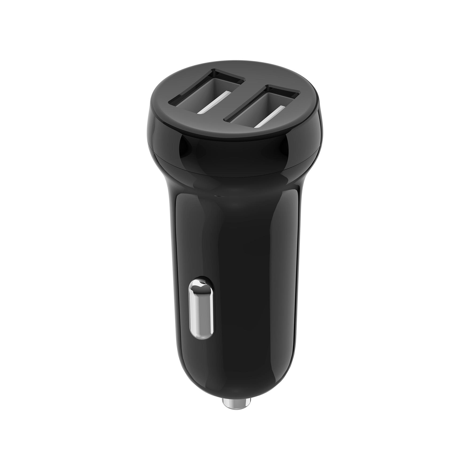 X-LEVELXC4057 15.5W QC 3.0 Fast Hızlı Çift USB-A Çıkışlı TYPE-C Kablolu Araç İçi Çakmaklık Şarj Aleti