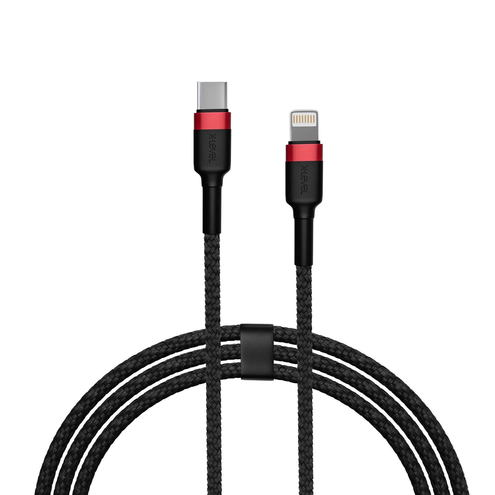 X-LEVELXCC8706 20W 3.3A QC 3.0 Hızlı Fast 1.2 Metre USB-C / TYPE-C to Lightning Data Şarj Veri Kablosu