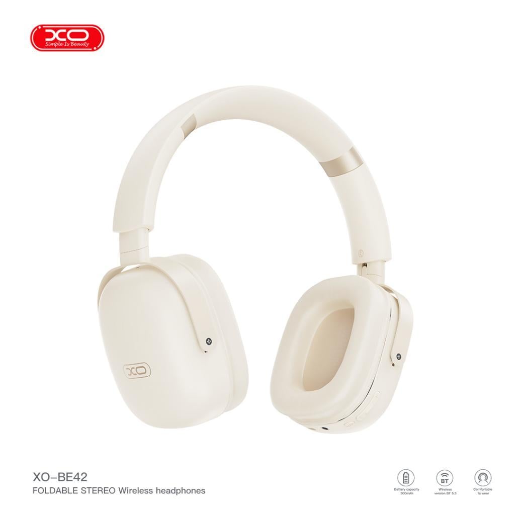 XO BE42 Metal Katlanabilir Bluetooth Wireless Kablosuz Tasarım Büyük Kulaklık