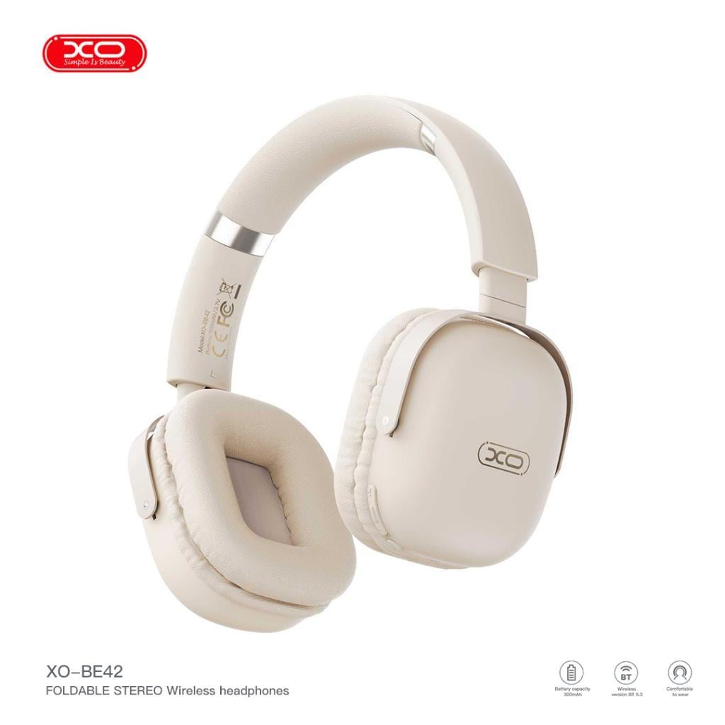 XO BE42 Metal Katlanabilir Bluetooth Wireless Kablosuz Tasarım Büyük Kulaklık