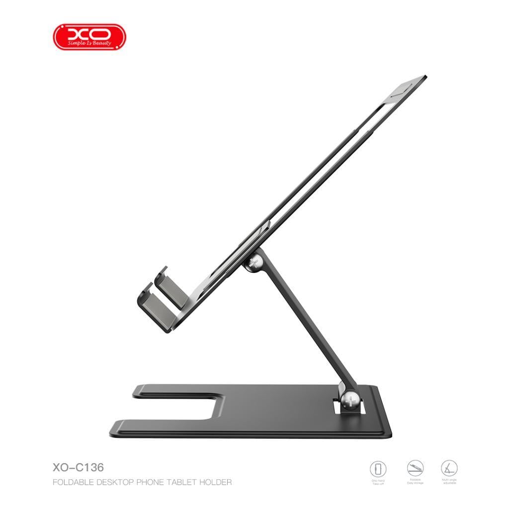 XO C136 Katlanabilir Metal Tablet Tutucu