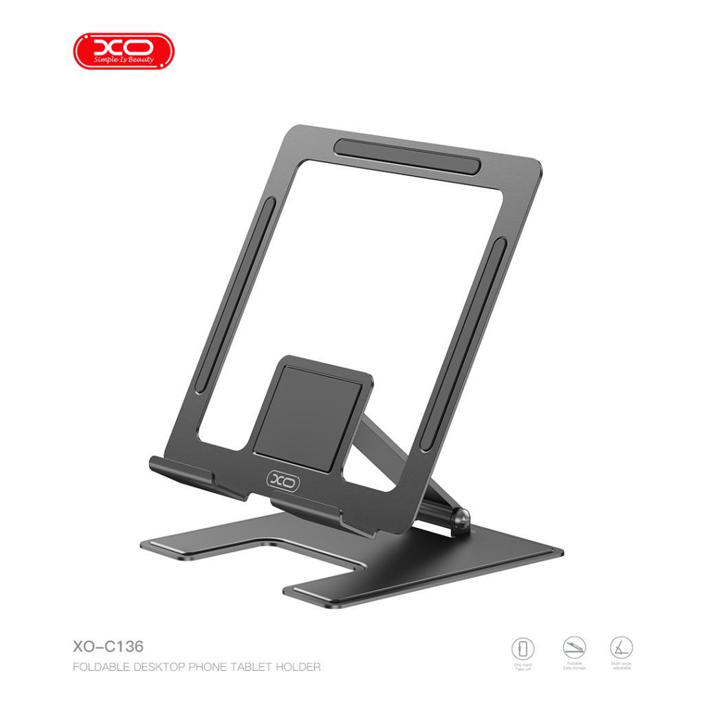 XO C136 Katlanabilir Metal Tablet Tutucu