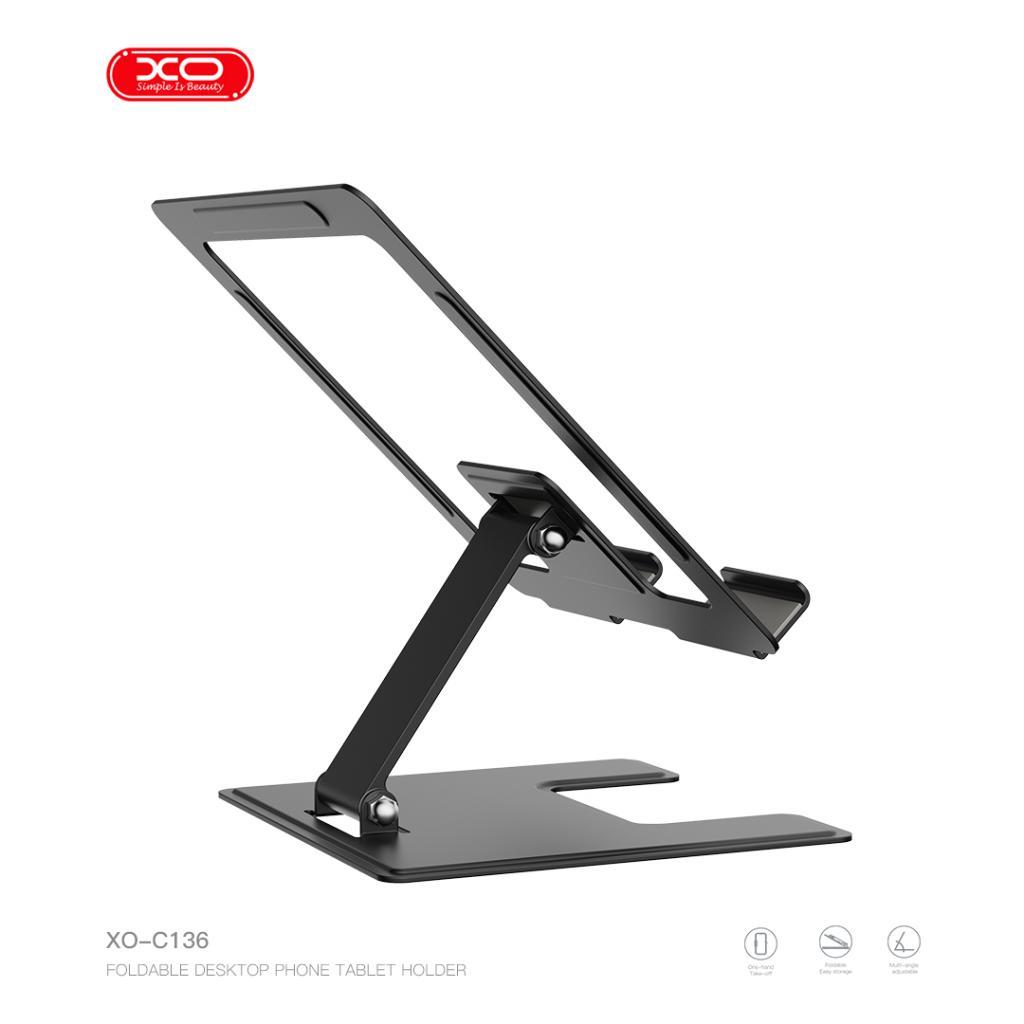 XO C136 Katlanabilir Metal Tablet Tutucu
