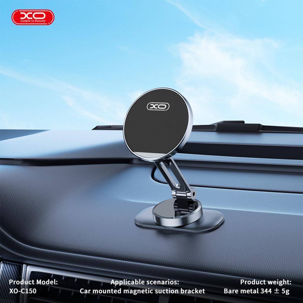 XO C150 Manyetik 360 Derece Dönebilen Metal Katlanabilir Telefon Standı