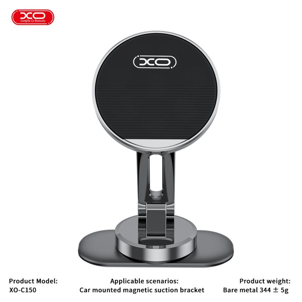 XO C150 Manyetik 360 Derece Dönebilen Metal Katlanabilir Telefon Standı