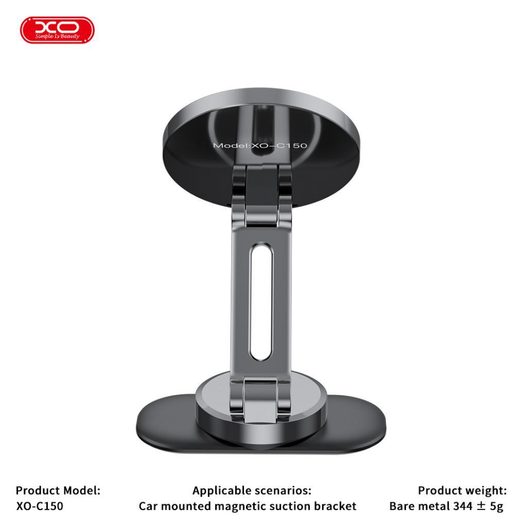 XO C150 Manyetik 360 Derece Dönebilen Metal Katlanabilir Telefon Standı