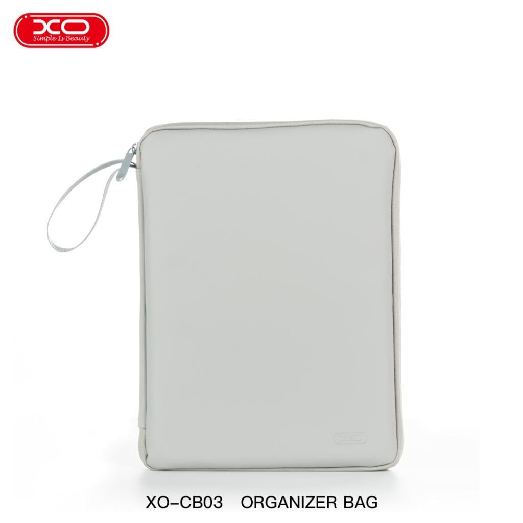 XO CB03 12.9 Inç Su Geçirmez Gri Soft Tablet Çantası