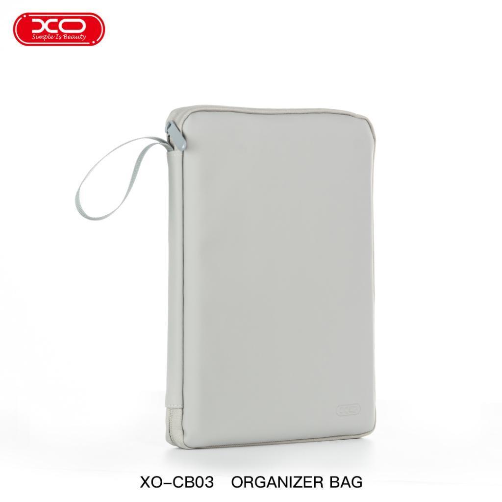 XO CB03 12.9 Inç Su Geçirmez Gri Soft Tablet Çantası