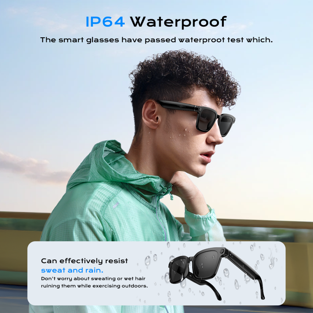 XO E17 Yapay Zeka Çevri Destekli 8 Megapiksel Fotoğraf Çekim Özellikli Smart Gözlük