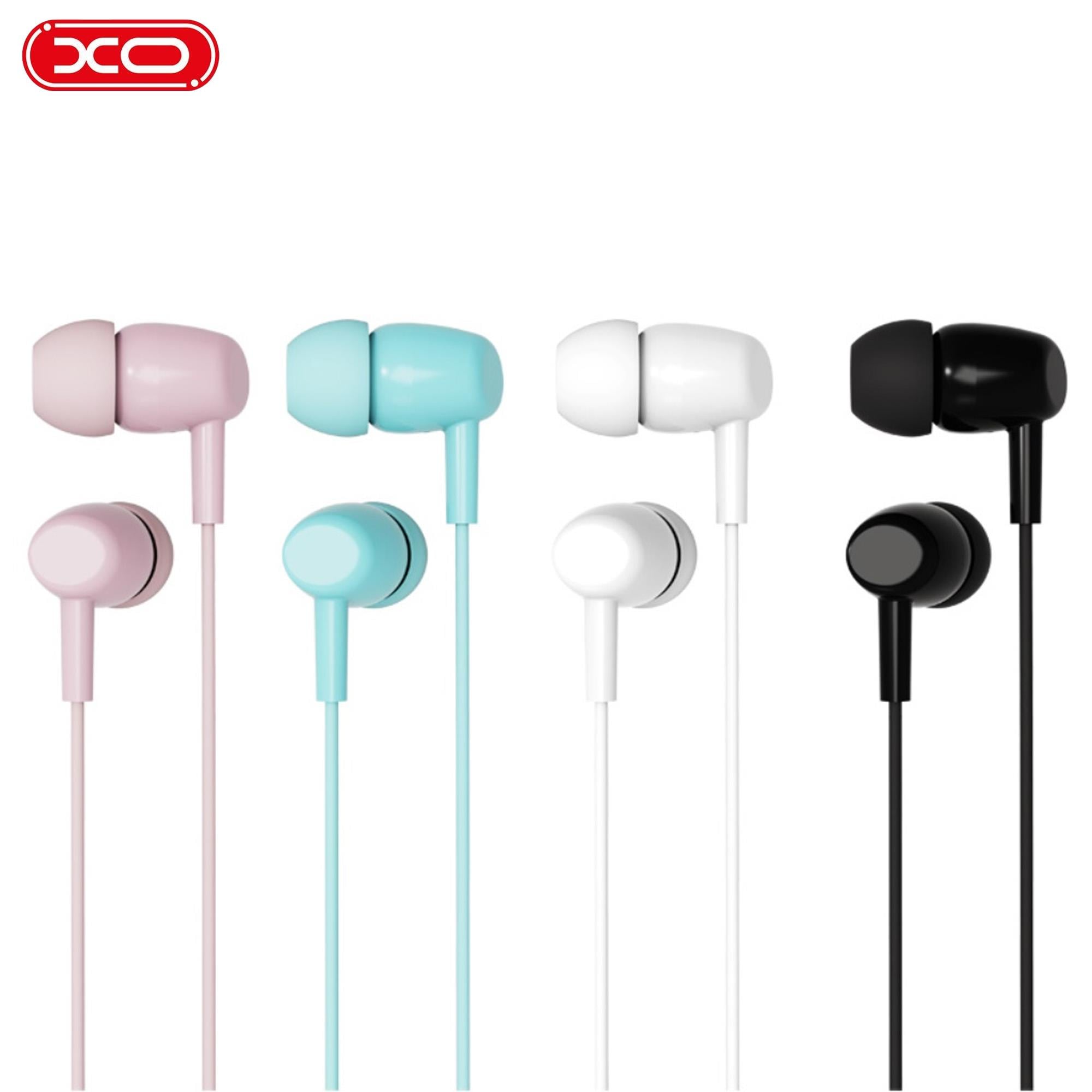 XO EP50 3.5 mm Aux Jack Çıkışlı Multimedya Tuşlu Mikrofonlu Silikon Uçlu 20 'li Kablolu Kulaklık