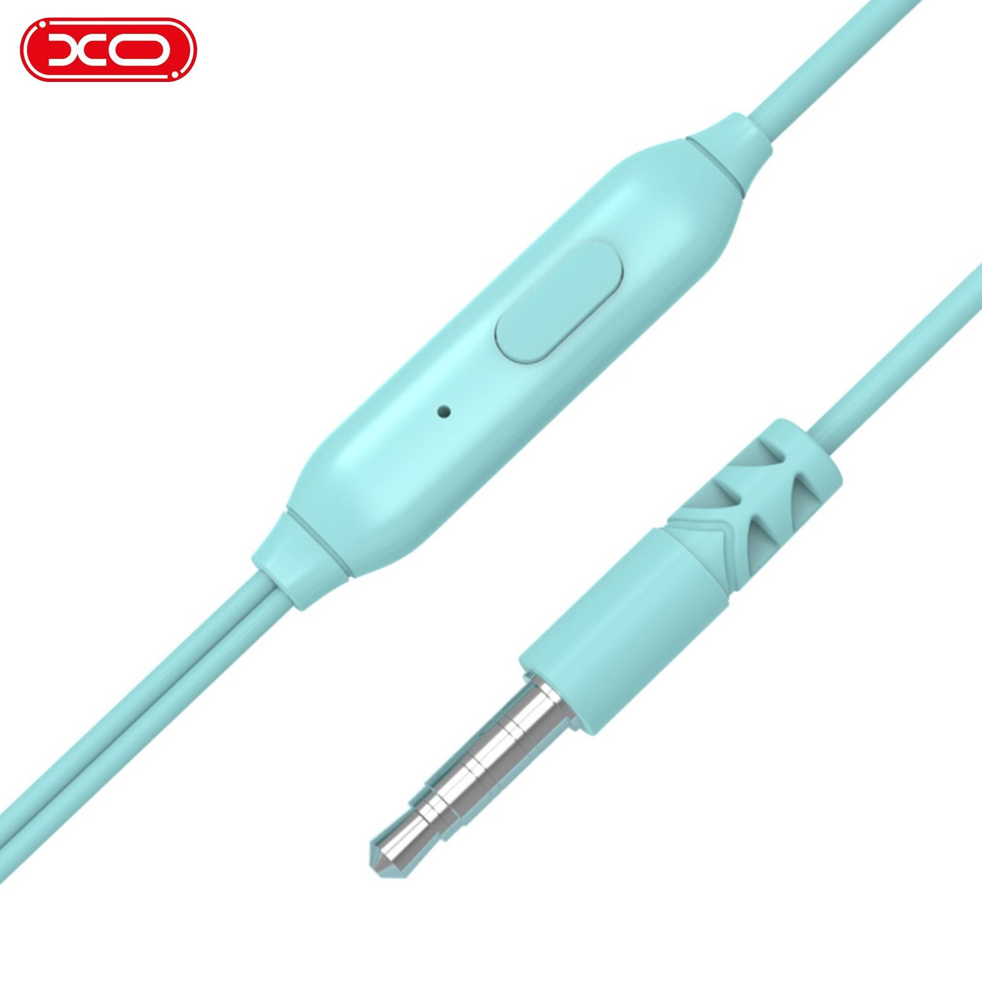 XO EP50 3.5 mm Aux Jack Çıkışlı Multimedya Tuşlu Mikrofonlu Silikon Uçlu 20 'li Kablolu Kulaklık