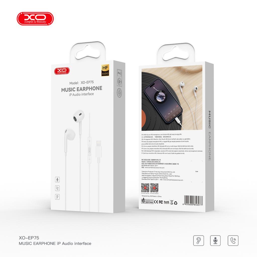 XO EP75 iPhone Çıkışlı Kulak İçi Kablolu Kulaklık