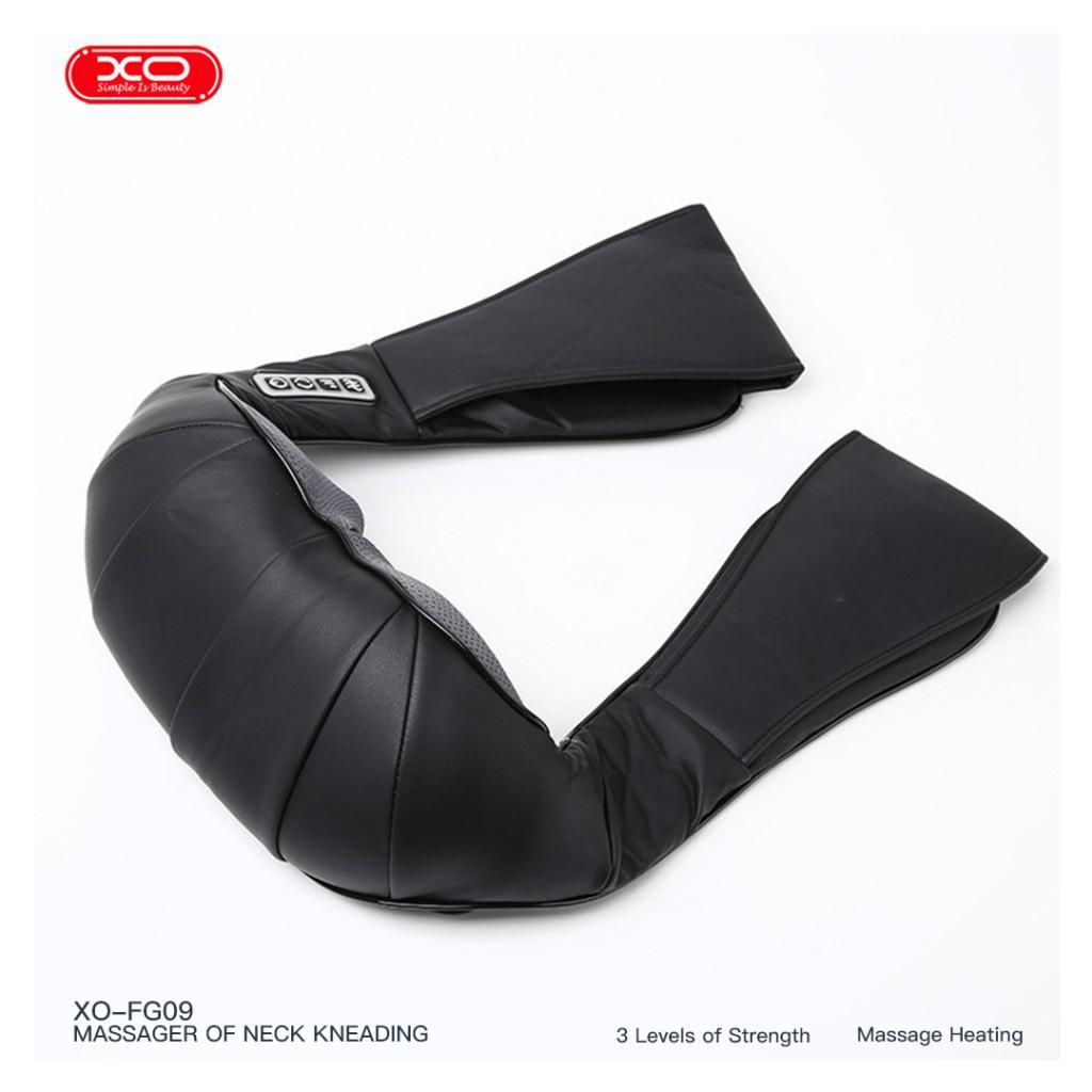 XO FG09 30W Akıllı Yoğurmalı Omuz ve Boyun Masaj Cihazı Ev ve Araba Tipi Masaj Aleti