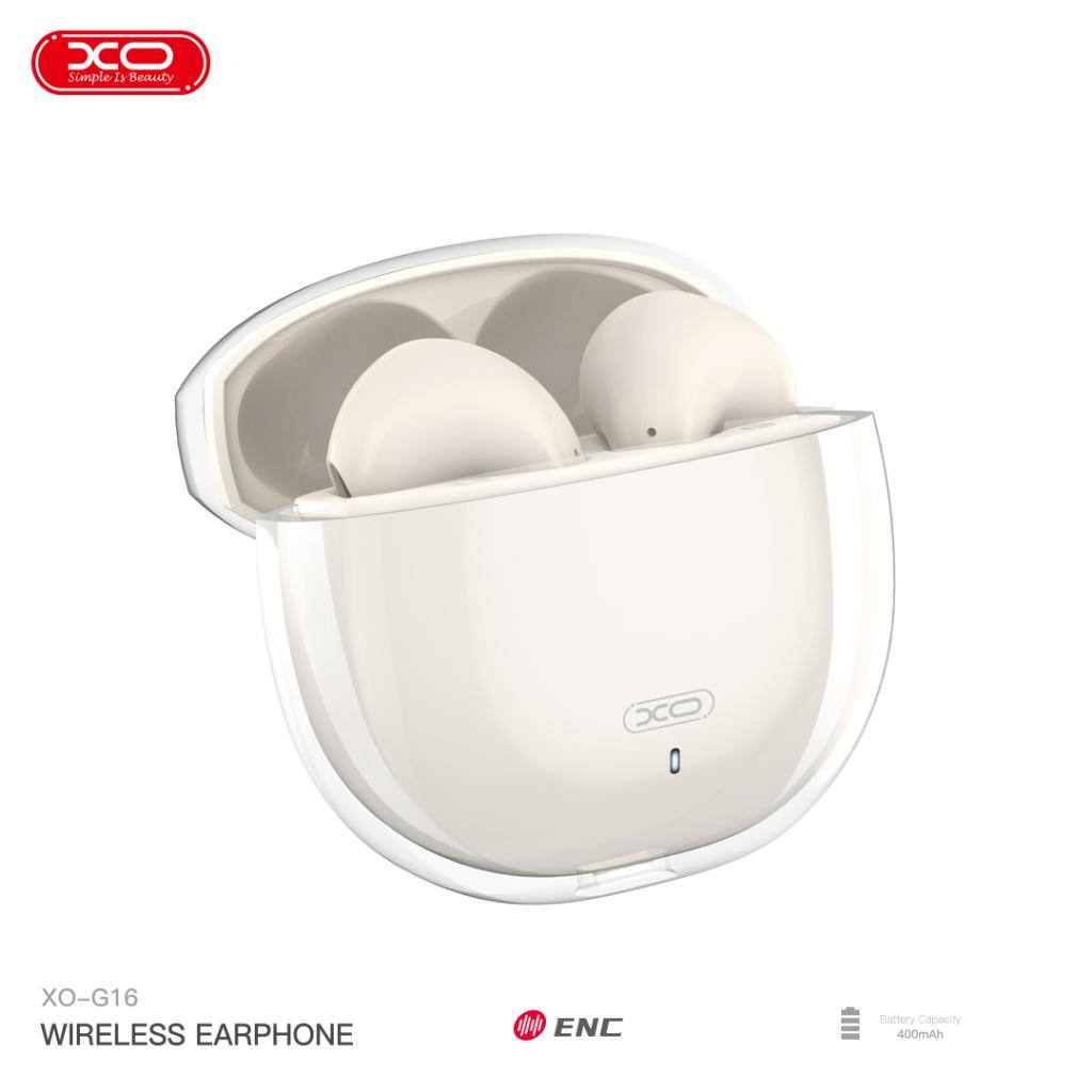 XO G16 Gürültü Engelleme,400mAh Kutu,iPhone  Android İle Uyumlu Kablosuz Bluetooth 5.3 Kulaklık 