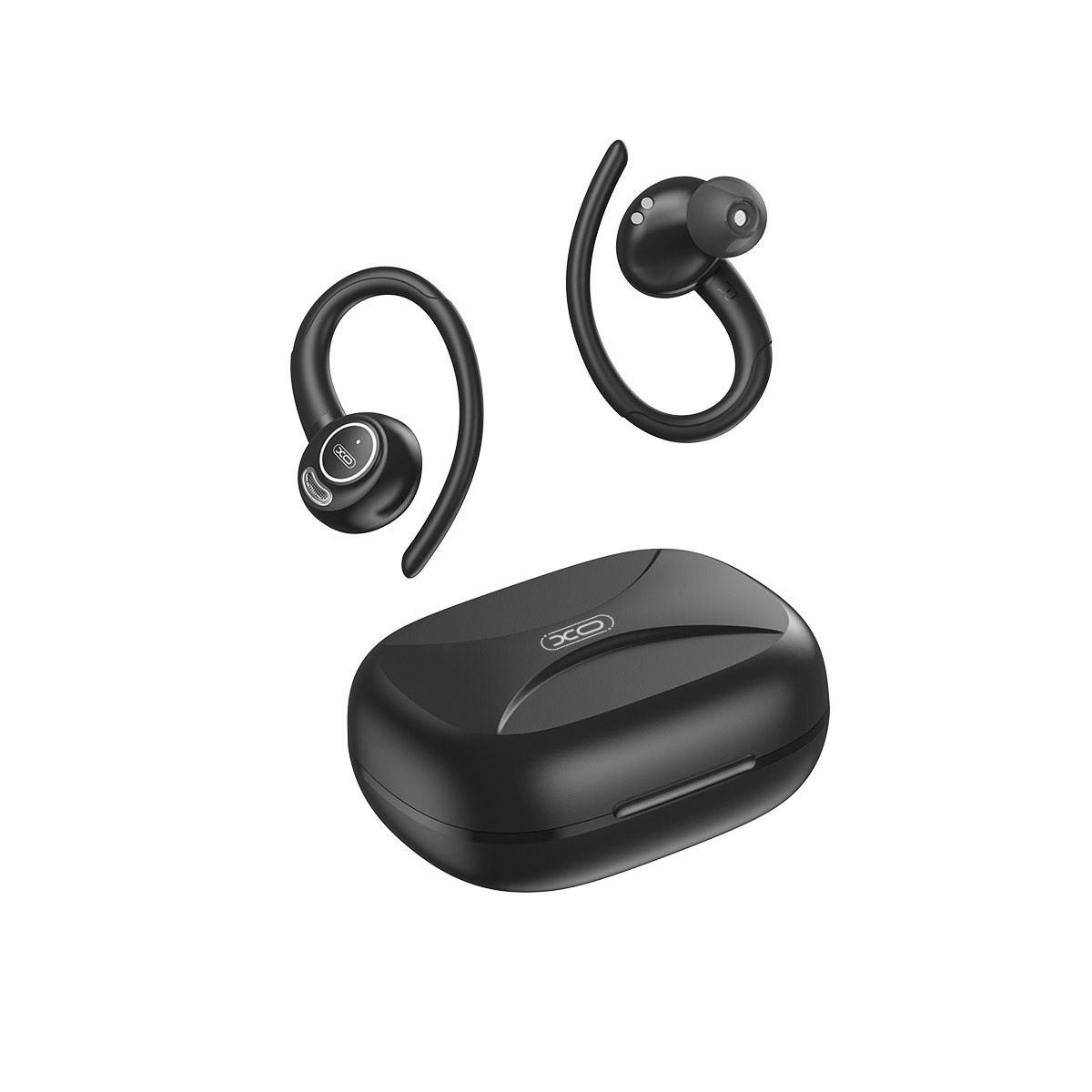 XO G68 Sport Earbuds With Ear Hook LED Ekranlı Kulak Kancalı Kablosuz Spor Kulaklığı
