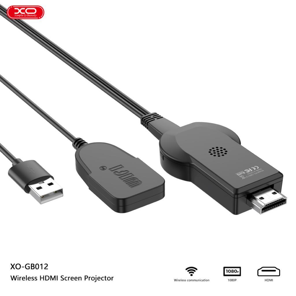XO GB012 Kablosuz HDMI Ekran Yansıtma Projektörü
