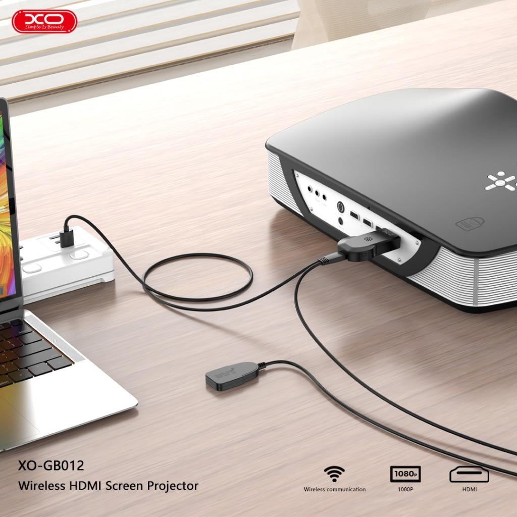 XO GB012 Kablosuz HDMI Ekran Yansıtma Projektörü
