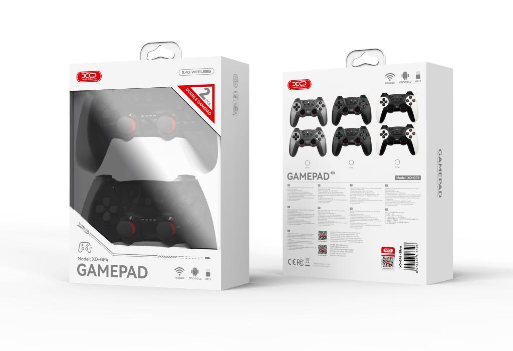 XO GP4 2.4G Wireless Kablosuz Pilli Analoglu 2 Adet Oyun Konsolu