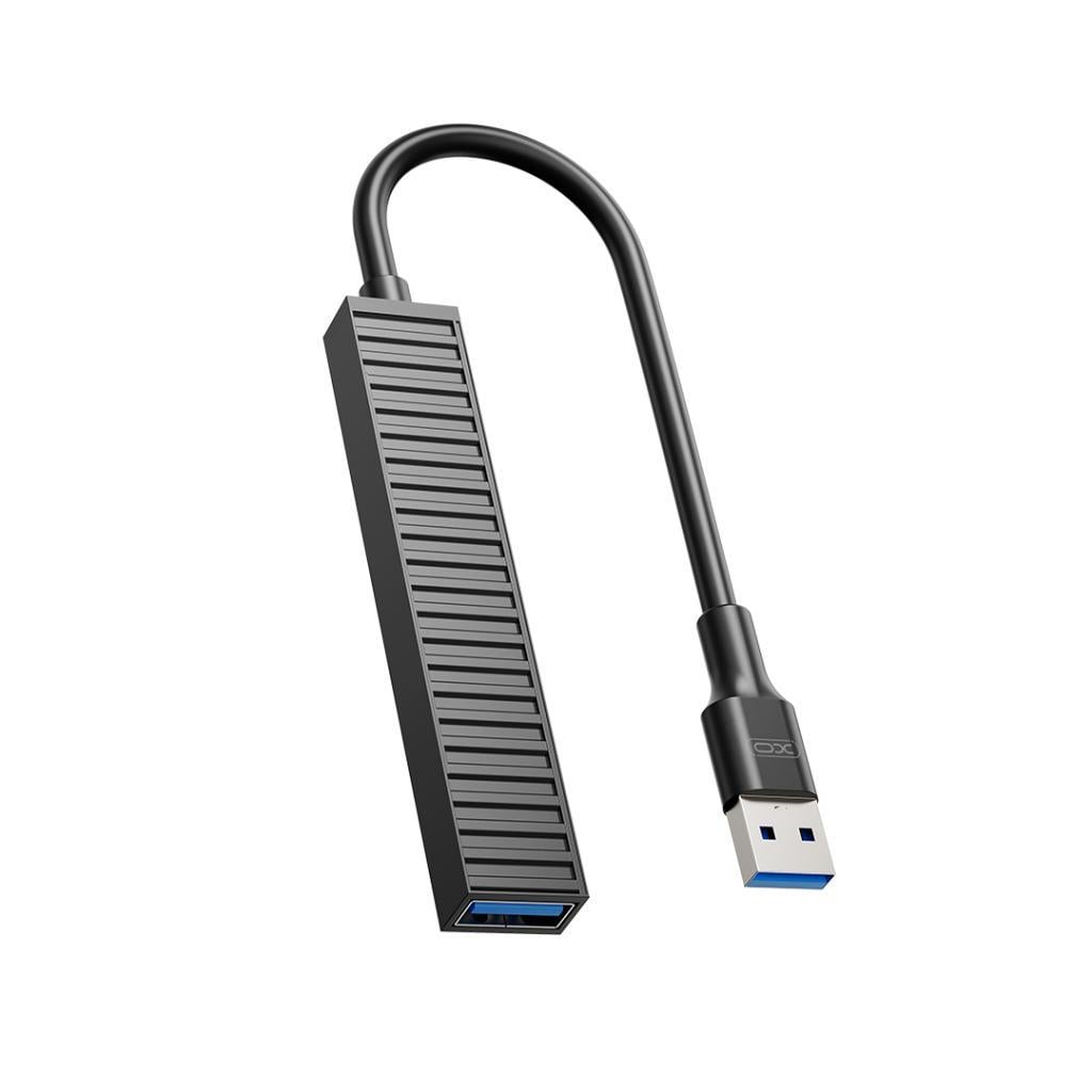 XO HUB014A USB-C (USB-A) Çıkışlı 3 USB-A SD Kart Girişli USB Çoklayıcı Hub Kart Okuyucu