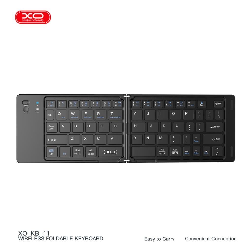 XO KB-11 Kablosuz Katlanır Klavye