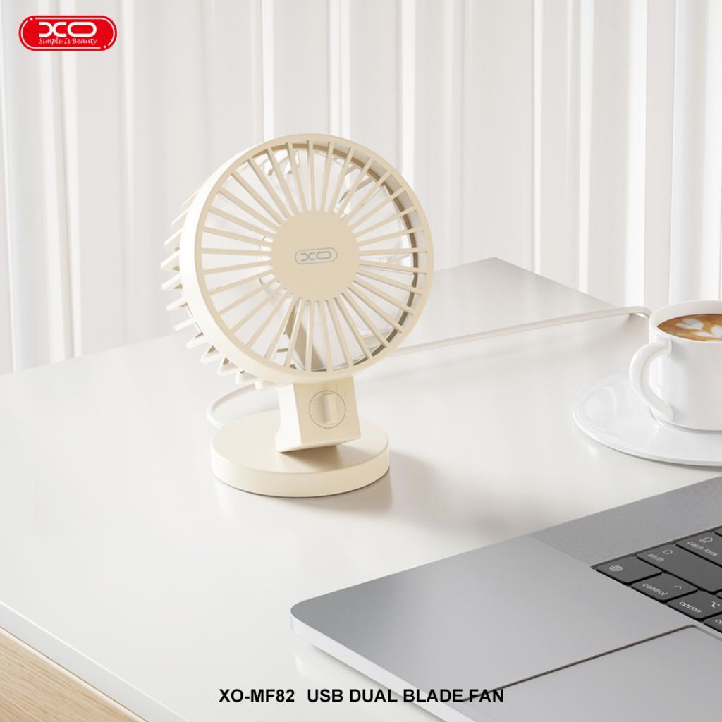 XO MF82 Masaüstü Katlanabilir Usb-A Girişli Mini Fan 
