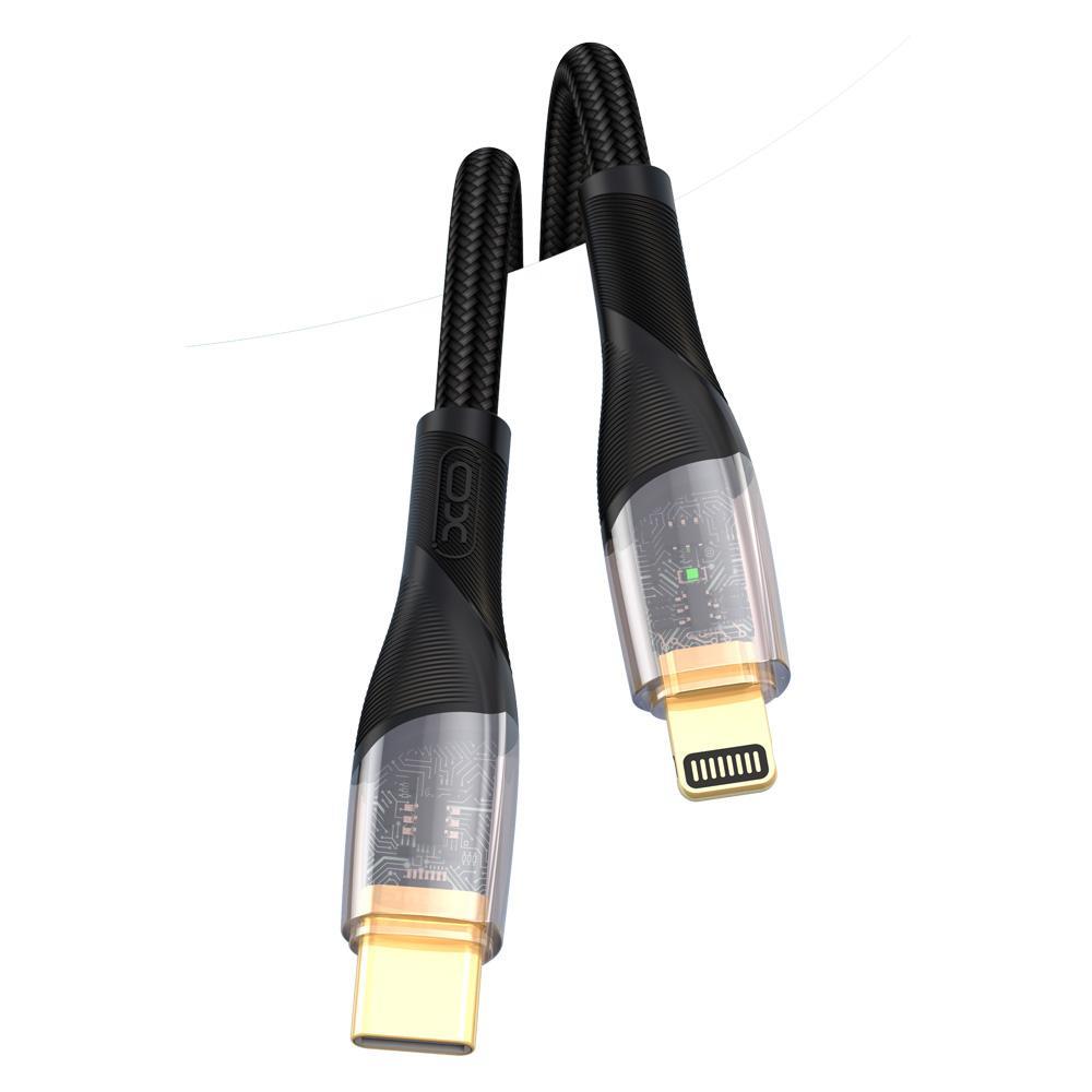 XO NB-Q223A Lightning To Type-C Usb-C 27W Fast Hızlı Metal Uçlu Android Iphone Uyumlu Data Veri Şarj Kablosu