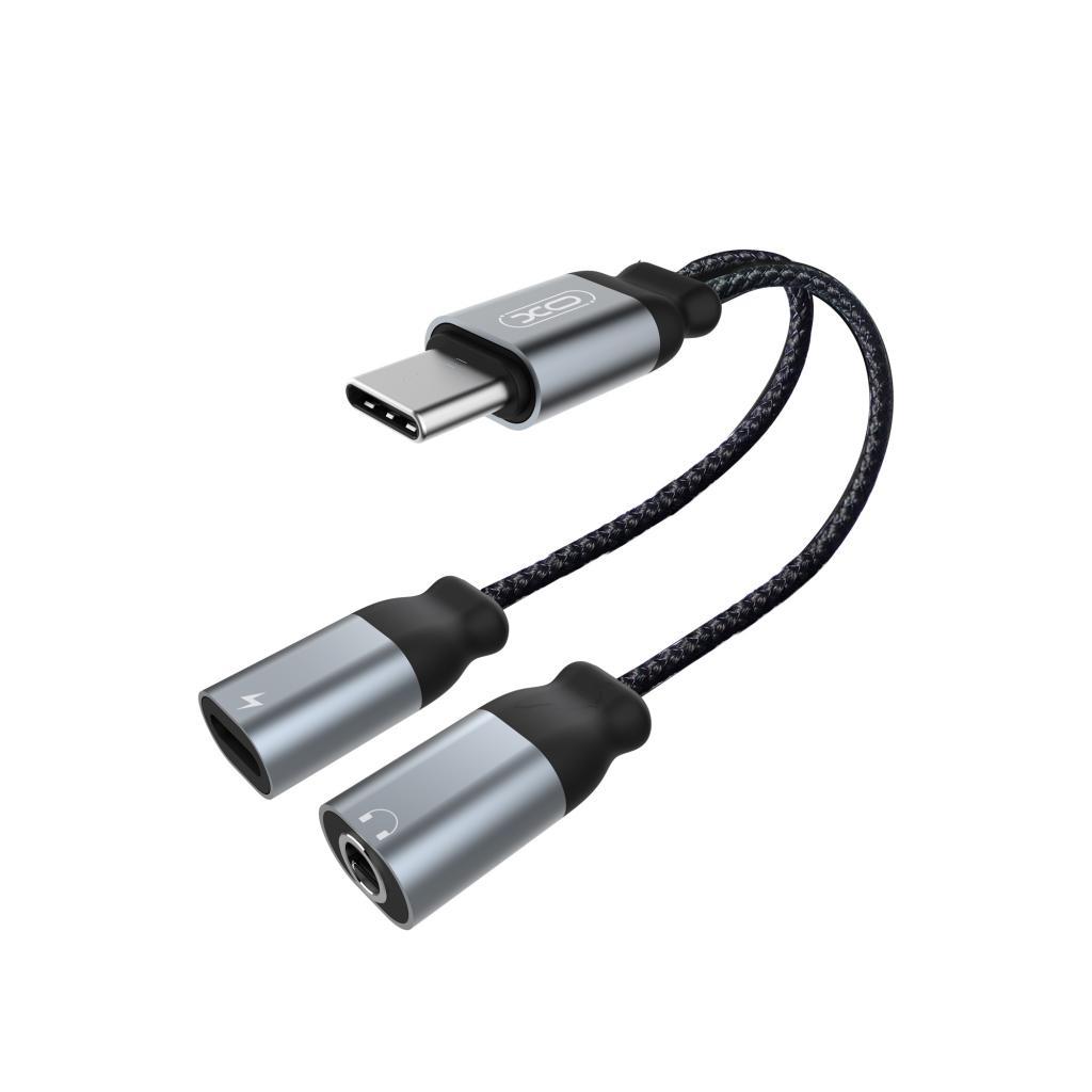 XO NB-R160B Type-C to Type-C Ses ve Şarj Kablosu