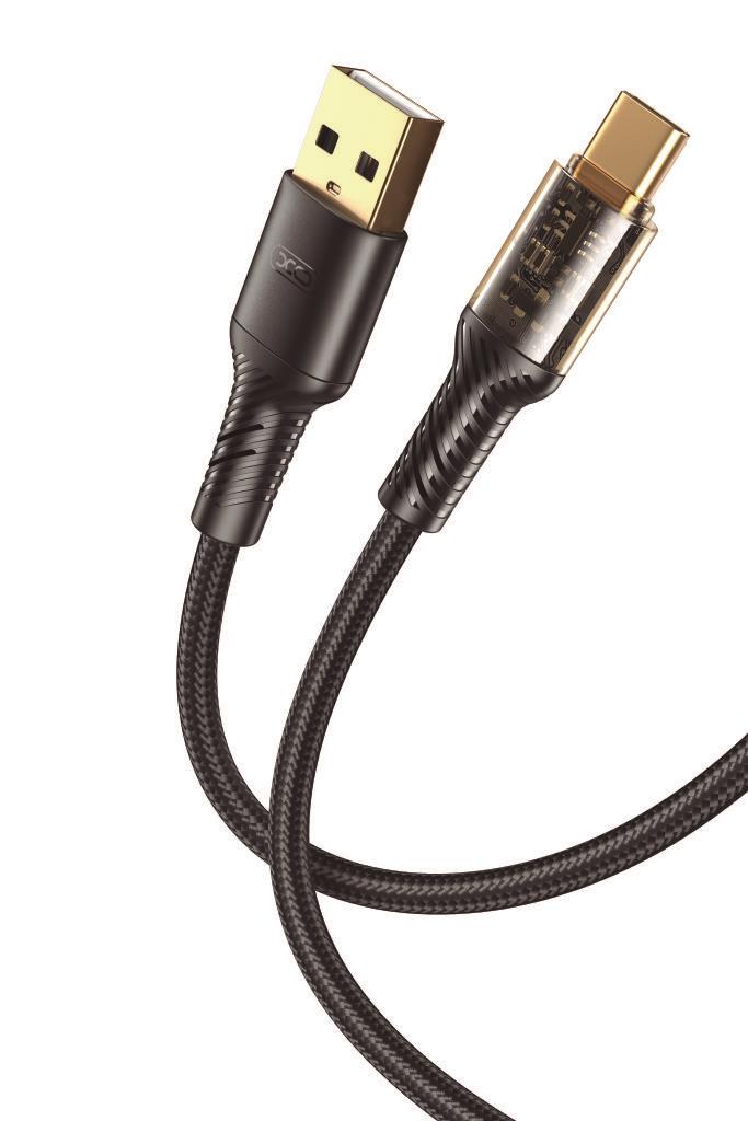 XO NB229 2.4A Hızlı Fast Destekli USB-A to TYPE-C (USB-C) Dayanıklı 1 Metre Data Şarj Kablosu
