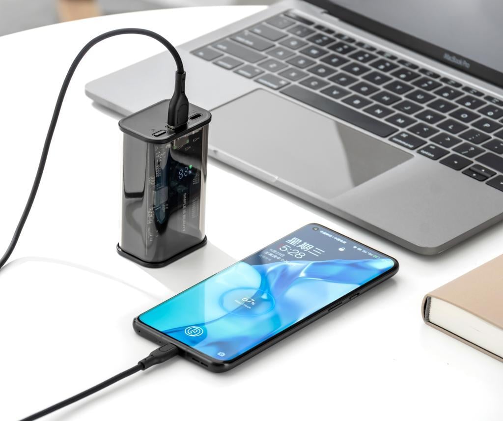 XO PB305 22.5W PD Fast Hızlı TYPE-C (USB-C) USB-A Çift Çıkışlı 10000 mAh Powerbank Şarj Aleti