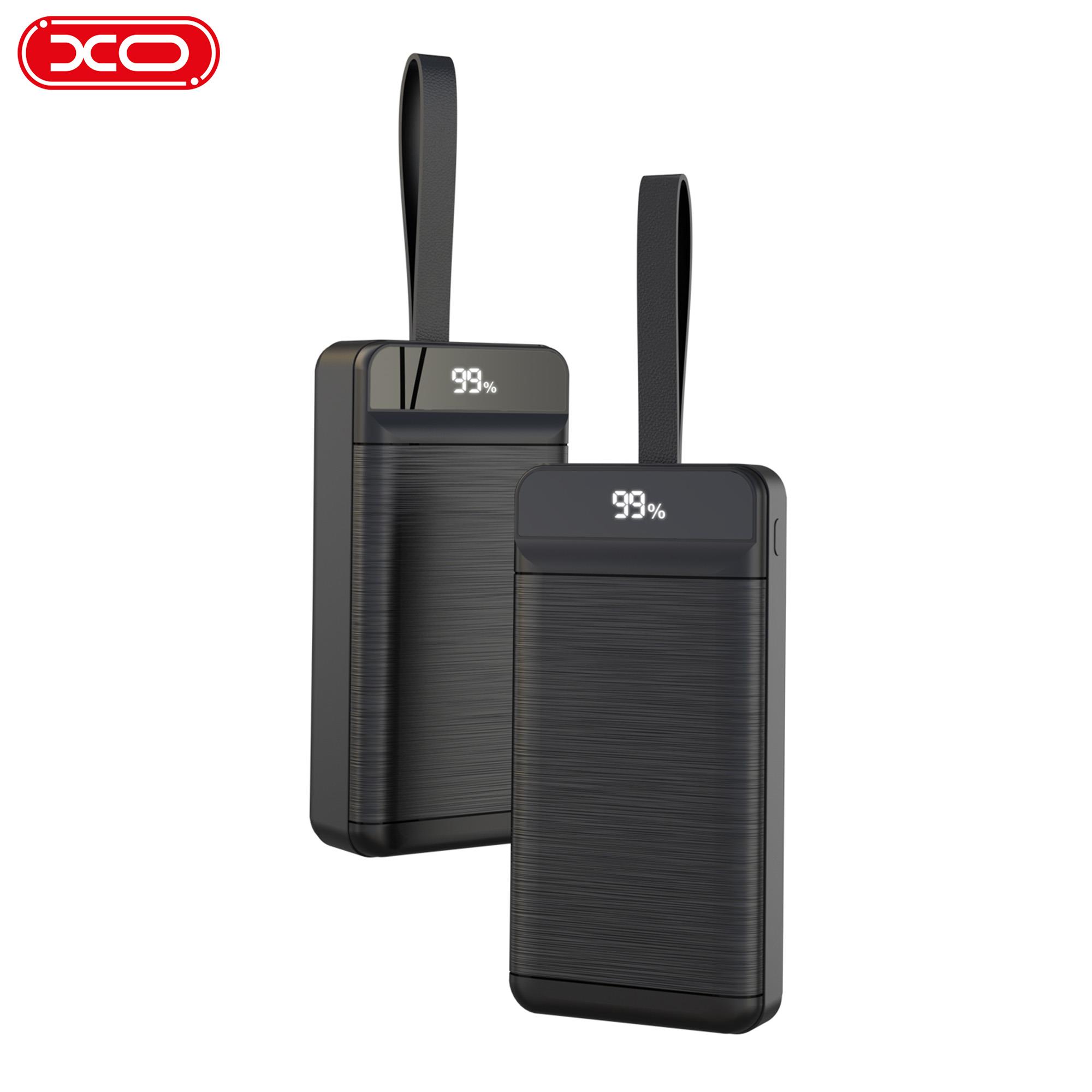 XO PR156 22.5W 30000 Mah PD QC Fast Hızlı Çift USB-A TYPE-C (USB-C) 3 Çıkışlı Ekranlı Powerbank Şarj Aleti