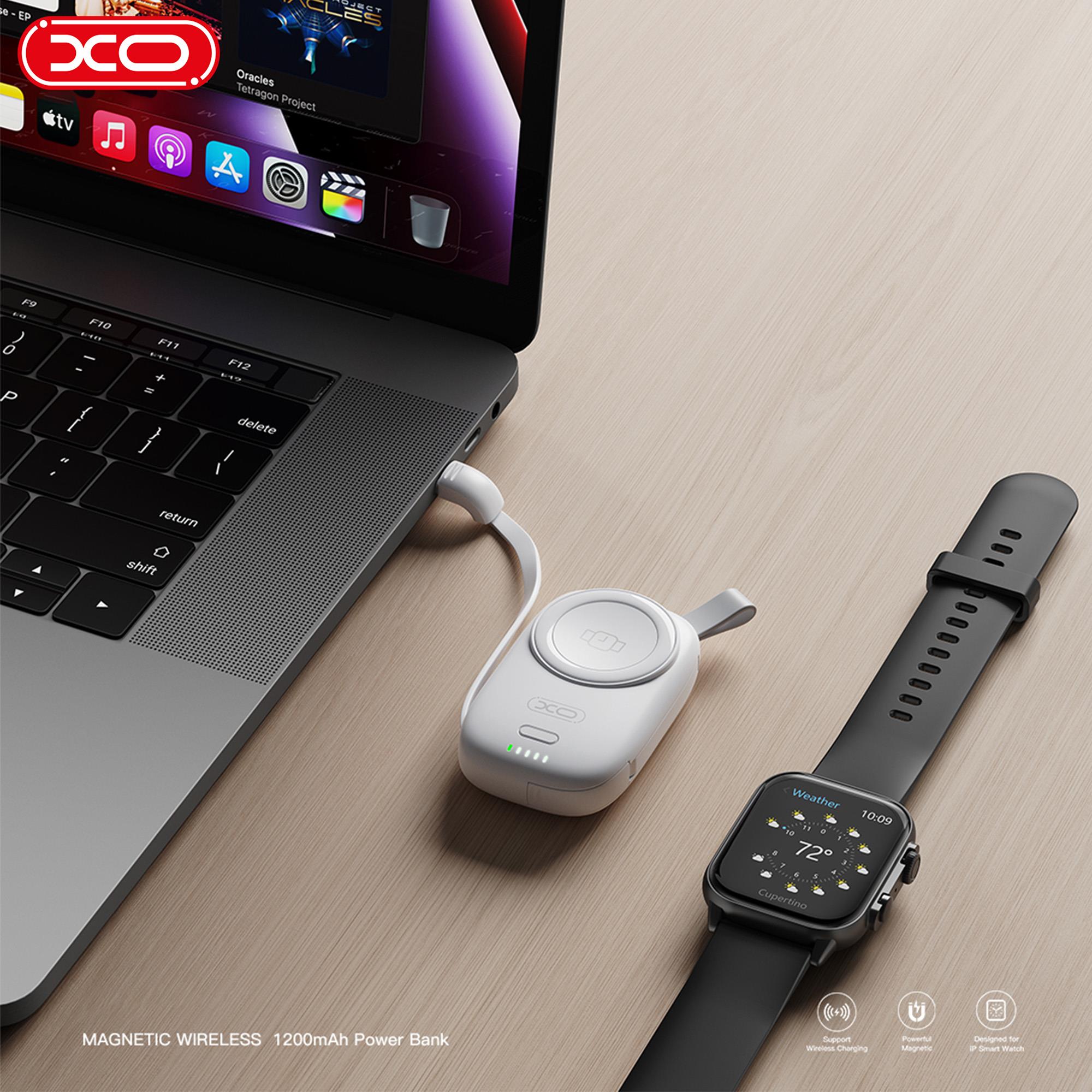 XO PR225 2.5W 1200 Mah Apple Watch Smart Watch Akıllı Saat Uyumlu Wireless Kablosuz Powerbank Şarj Aleti