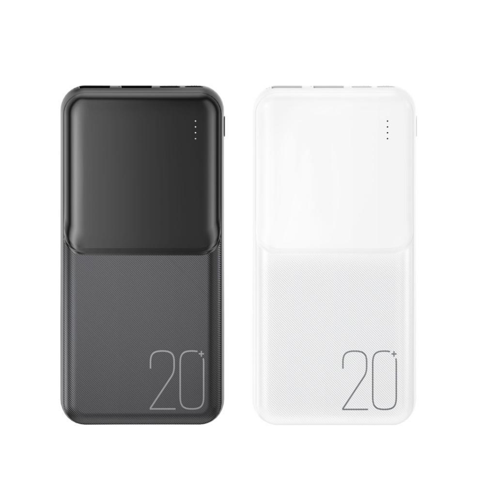 XO PR252 2.1A Hızlı Şarj Destekli 20000 mAh Çift USB Çıkışlı Yüksek Kapasiteli Taşınabilir Şarj Cihazı
