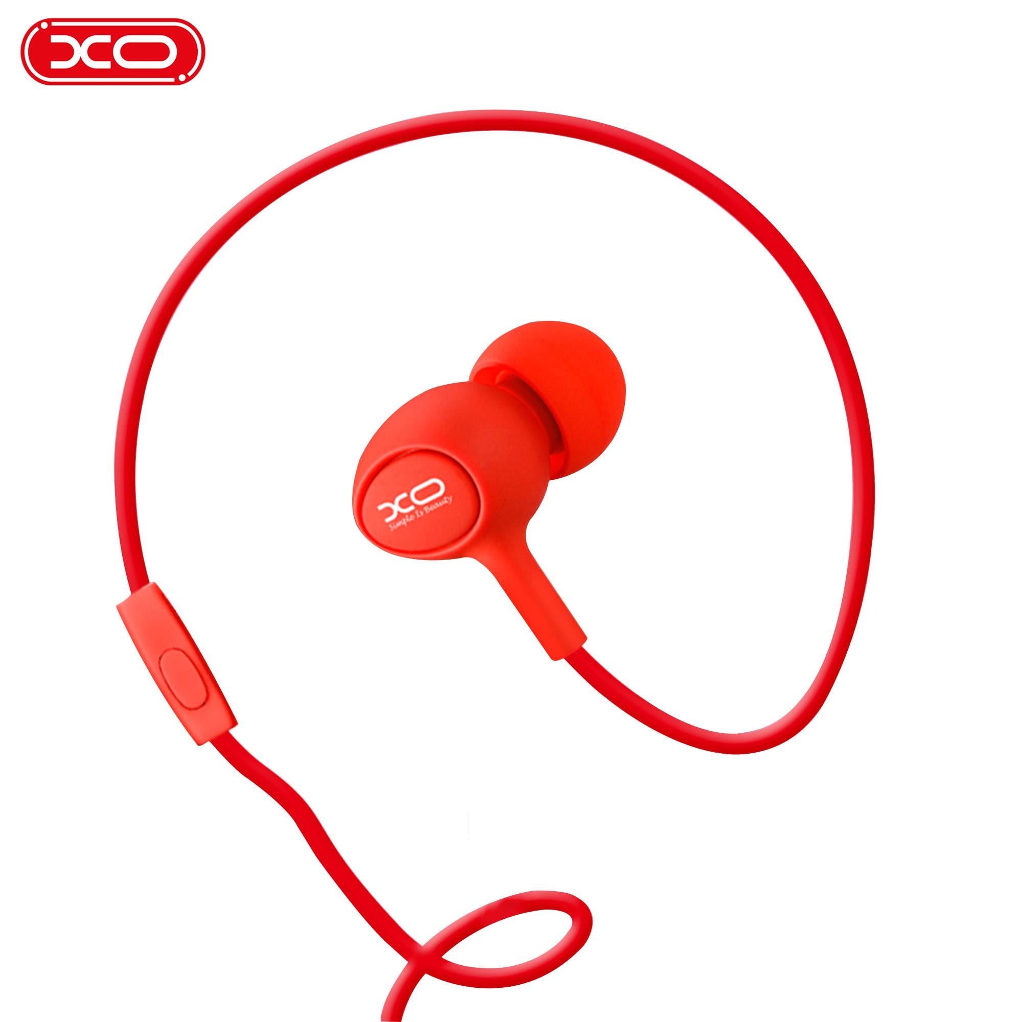 XO S6 3.5 mm Jack Aux Çıkışlı Mikrofonlu Multimedia Tuşlu Soft Silikon Kablolu Kulaklık