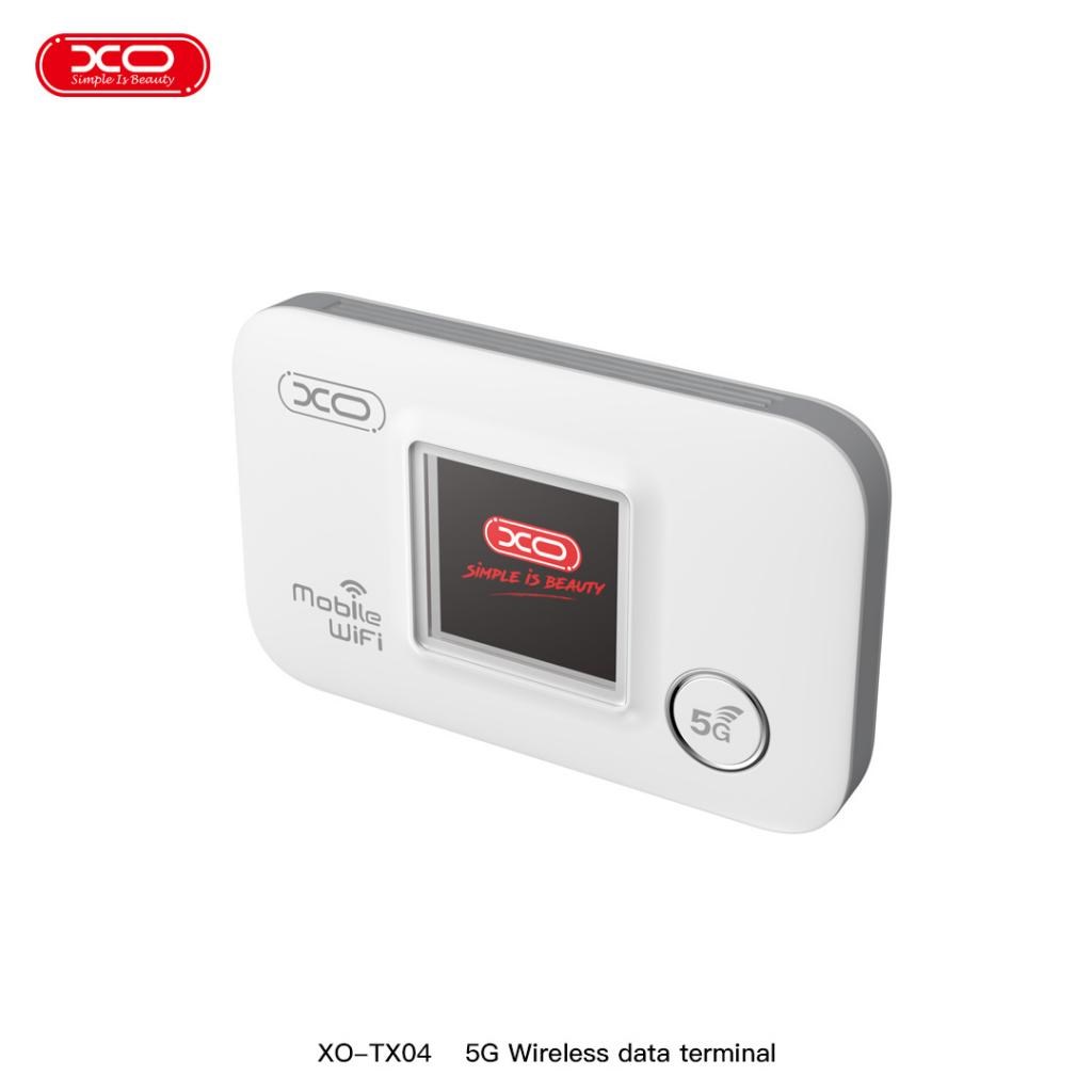 XO TX04 5G Taşınabilir Mobil Wifi Router 3000 mAh Kapasiteli