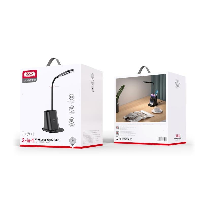XO WX032 3 in 1 Çoklu Kablosuz Şarj İstasyonu