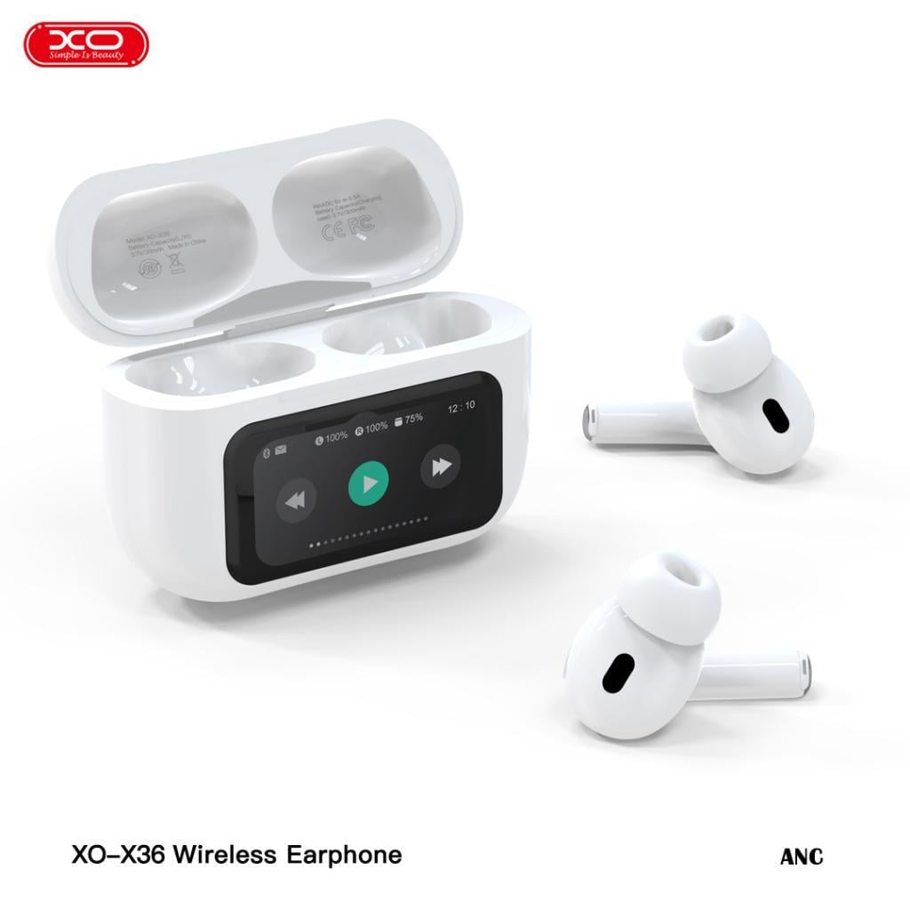 XO X36(Pro) ANC Dış Ortam Gürültü Engelleme Özellikli Ekranlı Bluetooth Wireless Kablosuz Kulaklık
